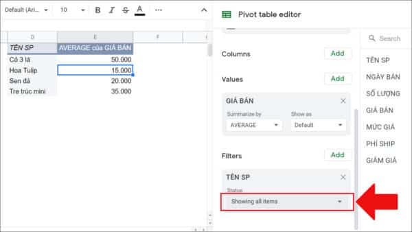 Cách Tạo Bảng Thống Kê Pivot Table Trong Google Sheet Cực Chi Tiết